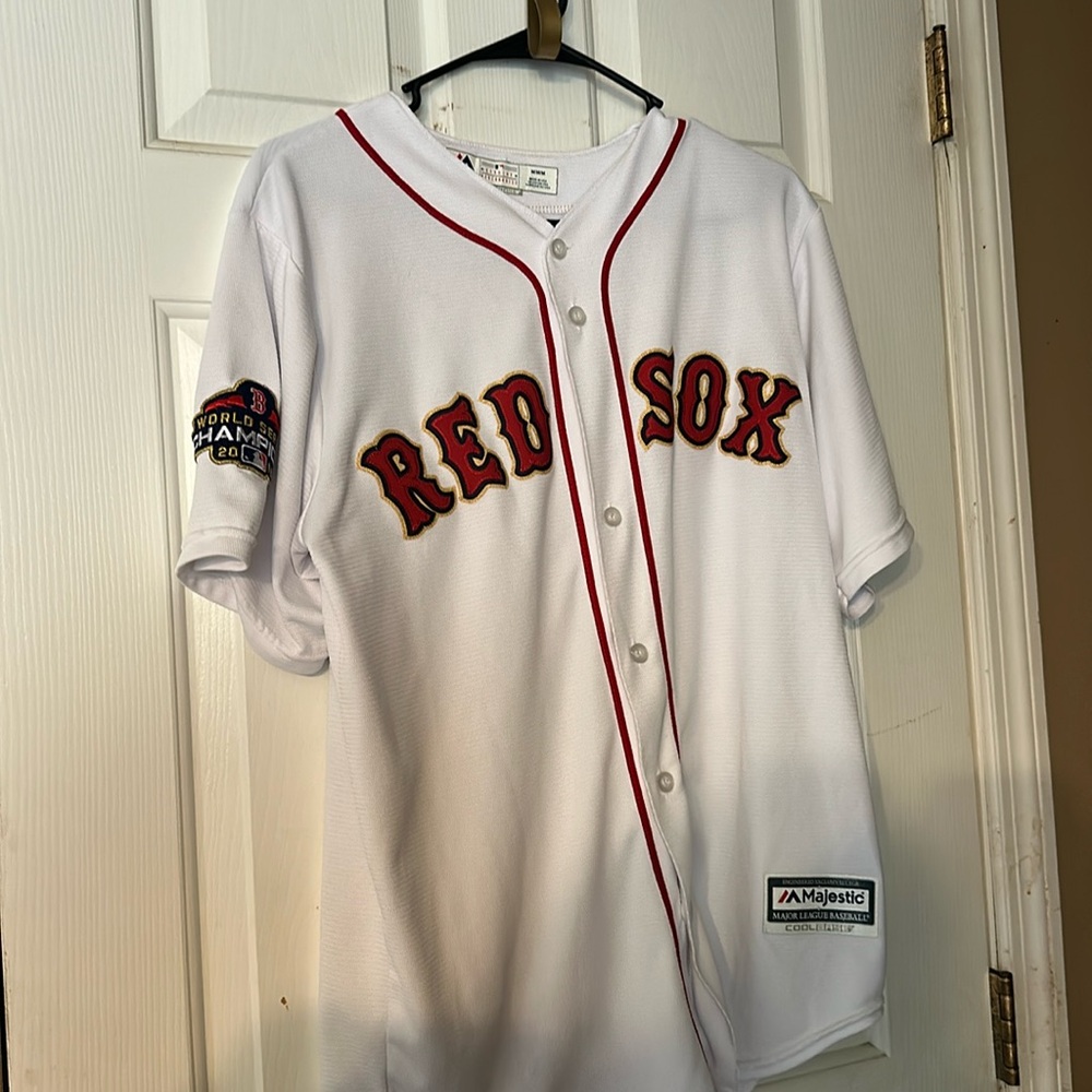 Mookie Betts Red Sox World Series Jersey 2018